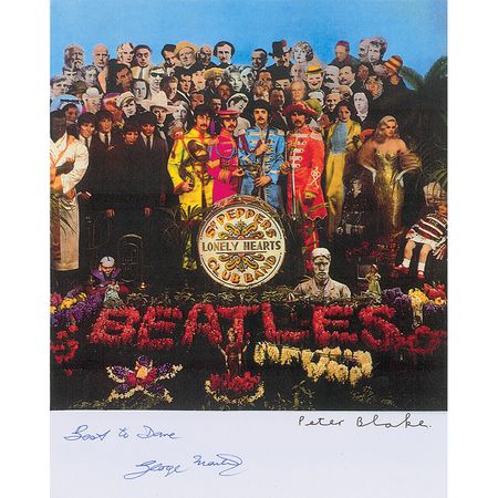 Lot #993 Beatles: Martin and Blake Signed Photographs - Image 2