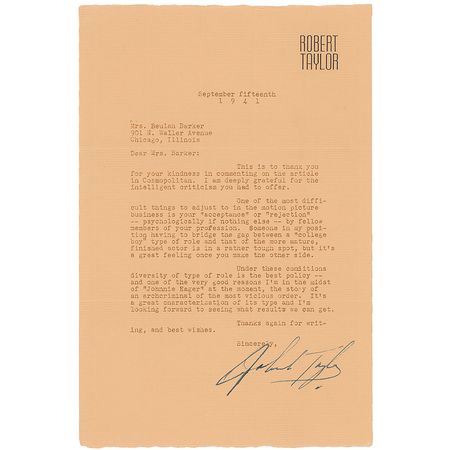 Lot #1148 Robert Taylor - Image 2