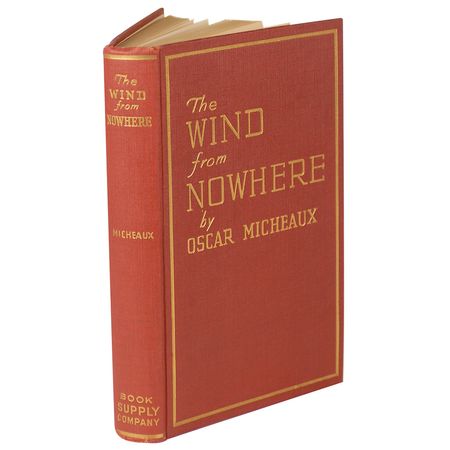 Lot #1128 Oscar Micheaux: The first major African-American filmmaker signs his novel - Image 2