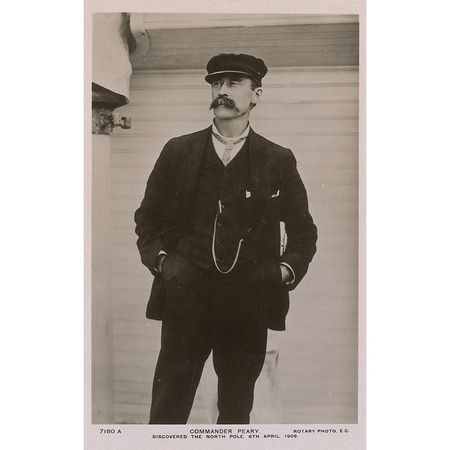 Lot #320 Robert E. Peary Signed Photograph - Image 1