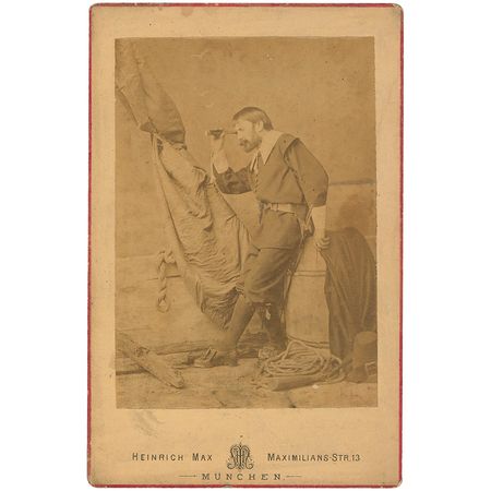 Lot #596 William Merritt Chase Signed Photograph - Image 1
