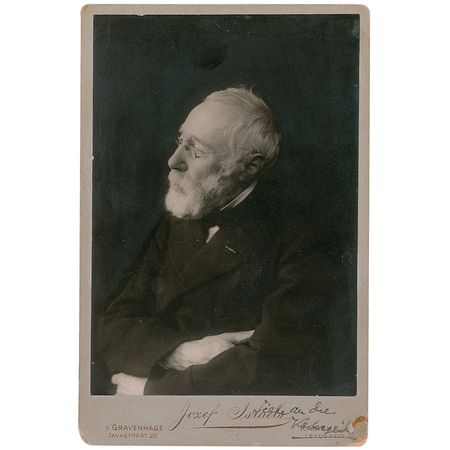 Lot #657 Jozef Israels Signed Photograph - Image 1