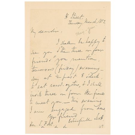 Lot #480 Winfield Scott - Image 1