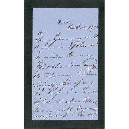 Lot #334 Queen Victoria: A glimpse into the private life of the Queen during a tense period of English history - Image 1