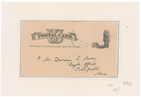 Lot #423 Abner Doubleday Signed Note - Image 2