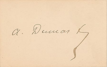 Lot #611 Alexandre Dumas, fils - Image 1