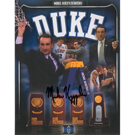 Lot #1503 Mike Krzyzewski Signed Photographs - Image 1
