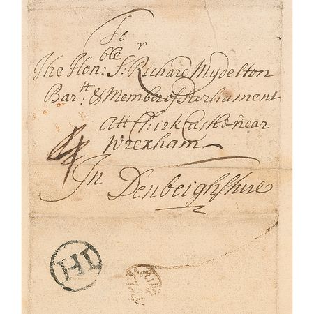 Lot #402 Elihu Yale: Incredibly scarce letter from Yale University?s namesake benefactor?the only one we have ever offered! - Image 2