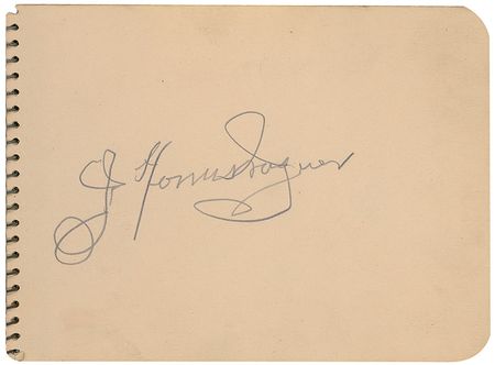 Lot #1408 Honus Wagner, Pie Traynor, and Others: Great vintage baseball album including Wagner, Traynor, and ?Big? and ?Lil Poison? - Image 1