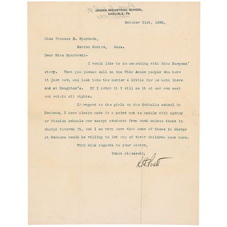 Lot #331 Richard Henry Pratt - Image 2
