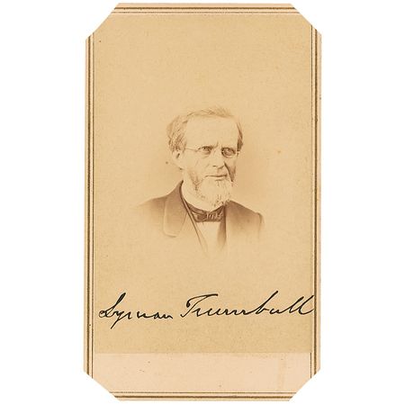 Lot #376 Lyman Trumbull - Image 2