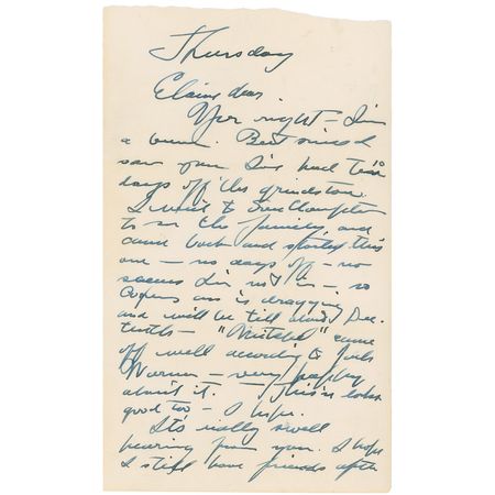 Lot #1081 Gary Cooper: ?Cooper?s ass is dragging? - Image 1