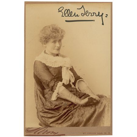 Lot #1302 Ellen Terry Signed Photograph - Image 1