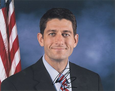 Lot #343 Mitt Romney and Paul Ryan Signed Photographs - Image 1