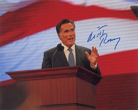 Lot #343 Mitt Romney and Paul Ryan Signed Photographs - Image 2