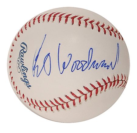 Lot #382 Watergate: Woodward and Bernstein Baseball - Image 2