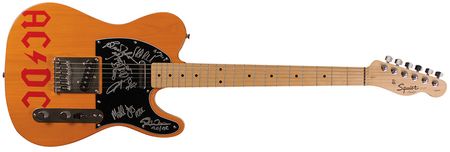 Lot #980 AC/DC Guitar - Image 1