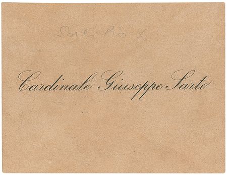 Lot #330 Pope Pius X Handwritten Letter Signed - Image 2