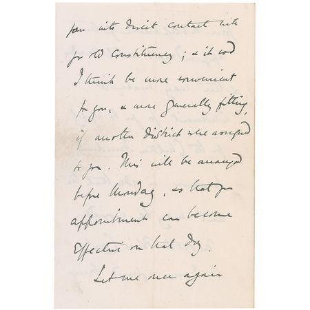 Lot #186 Winston Churchill: Churchill appoints a magistrate whom he hopes will ?make for the humane & enlightened administration of justice? - Image 4