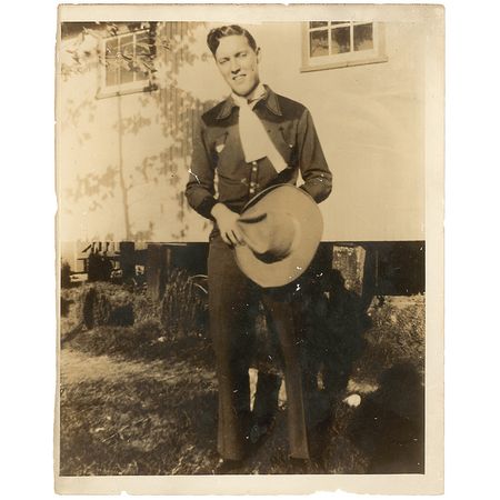 Lot #857 Bill Haley: Extremely early photo of Haley as ?Yodelin? Bill? - Image 1
