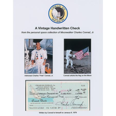 Lot #1605 Charles Conrad - Image 1