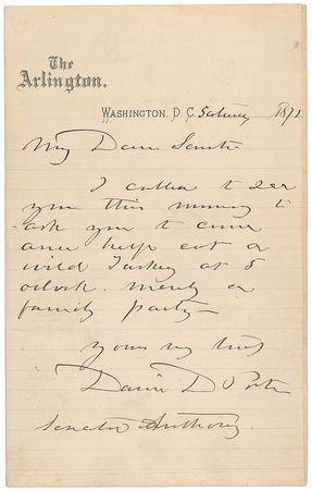 Lot #472 David D. Porter - Image 1