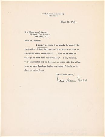 Lot #233 Marshall Field III - Image 2