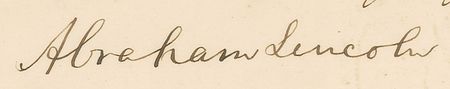 Lot #86 Abraham Lincoln: Lincoln appoints an officer in the National Rifles to defend the capital - Image 2
