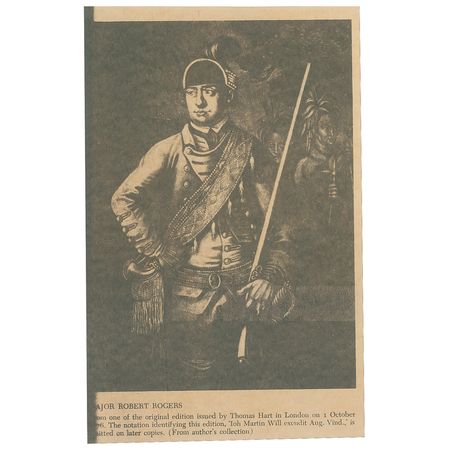 Lot #341 Robert Rogers: The formerly renowned French and Indian War leader prepares to join the British forces, heading to Canada to build the King?s Rangers - Image 3