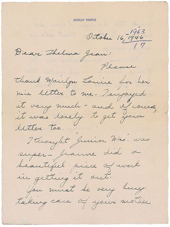 Lot #1149 Shirley Temple - Image 1