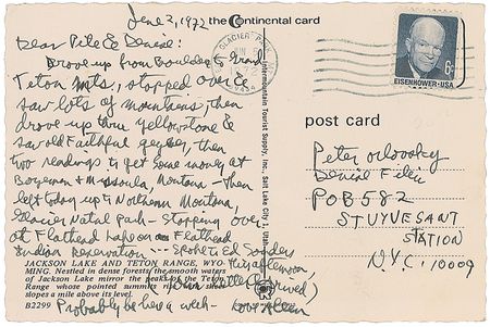 Lot #625 Allen Ginsberg: Ginsberg writes to Orlovsky during his travels out West - Image 1