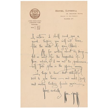 Lot #779 Rose O’Neill: Gorgeous letter from the creator of The Kewpies - Image 2