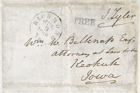 Lot #89 John Tyler - Image 3