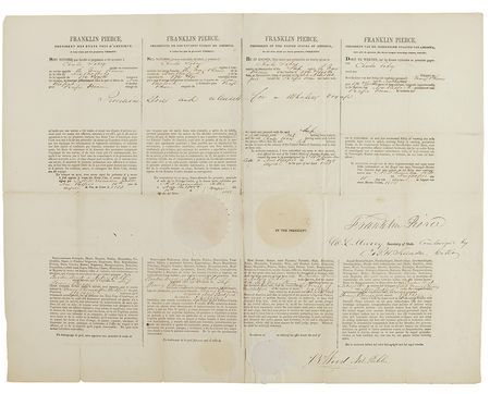 Lot #1621 Franklin Pierce - Image 1