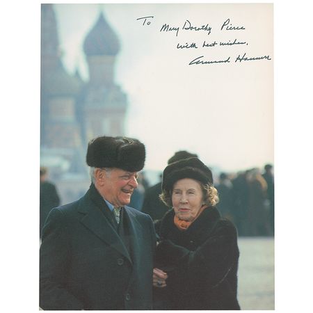 Lot #316 Armand Hammer - Image 1