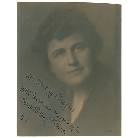 Lot #93 Edith Bolling Wilson - Image 1
