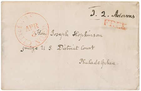 Lot #1 John Quincy Adams