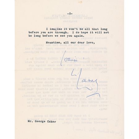 Lot #1098 Laurence Olivier - Image 2