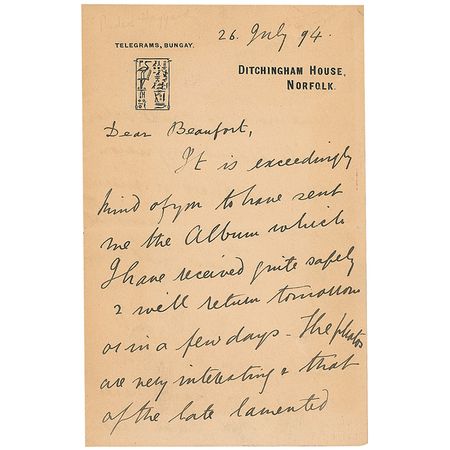 Lot #587 H. Rider Haggard - Image 1