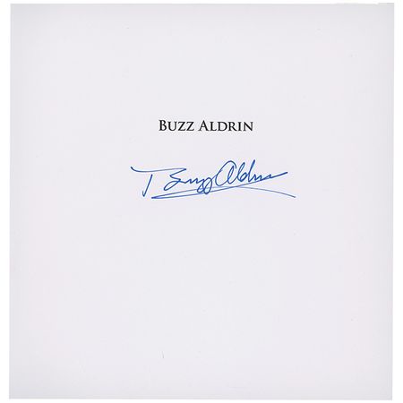 Lot #439 Buzz Aldrin - Image 1
