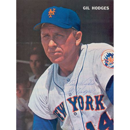 Lot #1409 Gil Hodges and NY Mets - Image 1