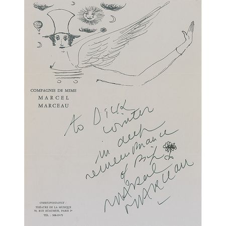 Lot #1363 Marcel Marceau - Image 2