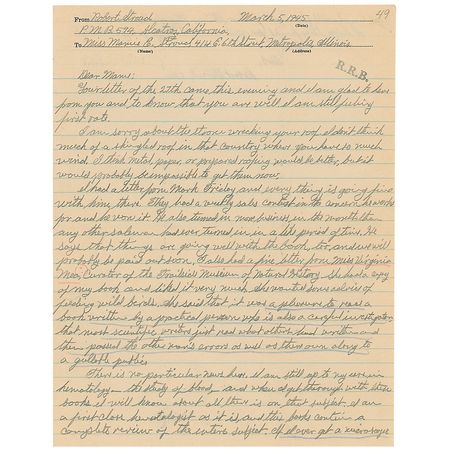 Lot #285 Robert Stroud - Image 1