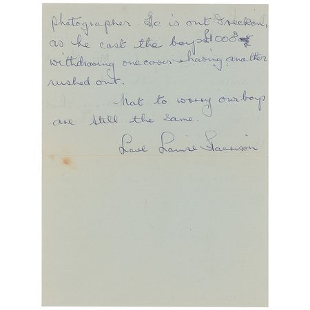 Lot #762 Beatles: Louise Harrison - Image 2