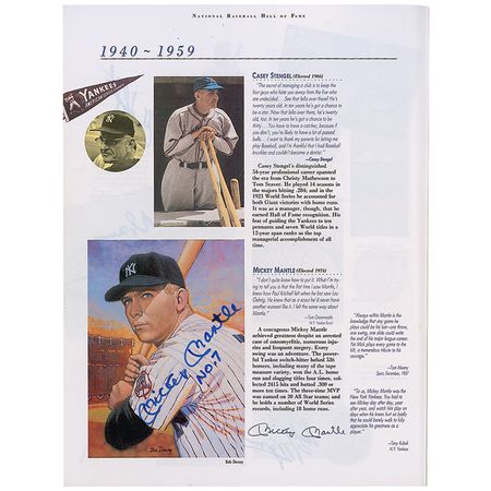 Lot #1445 Baseball Hall of Famers - Image 3