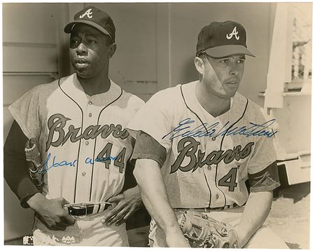 Lot #1447 Baseball Hall of Famers - Image 1