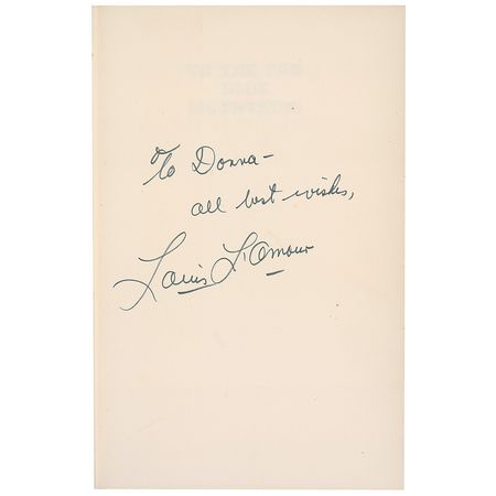 Lot #607 Louis L’Amour - Image 1