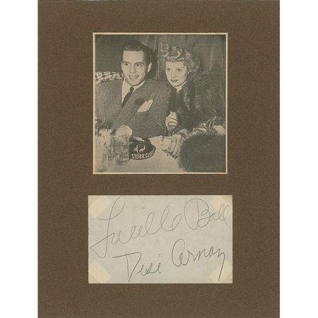 Lot #1317 Lucille Ball and Desi Arnaz - Image 1