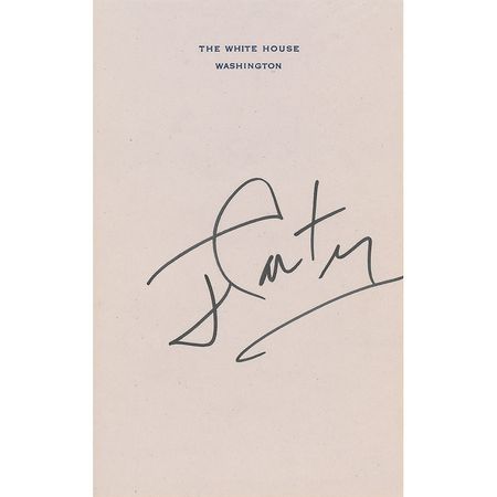 Lot #105 Jimmy Carter - Image 1