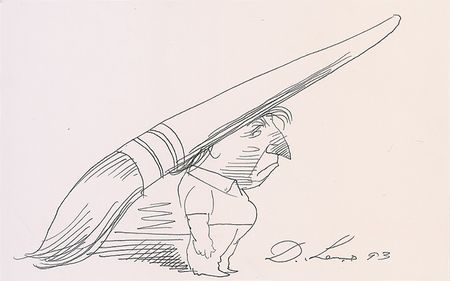 Lot #611 David Levine - Image 1